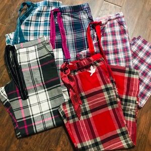 5 New Aerie Flannel Pajama Pants